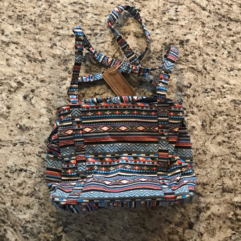 Canyon Sky Tribal Southwestern Hobo Purse